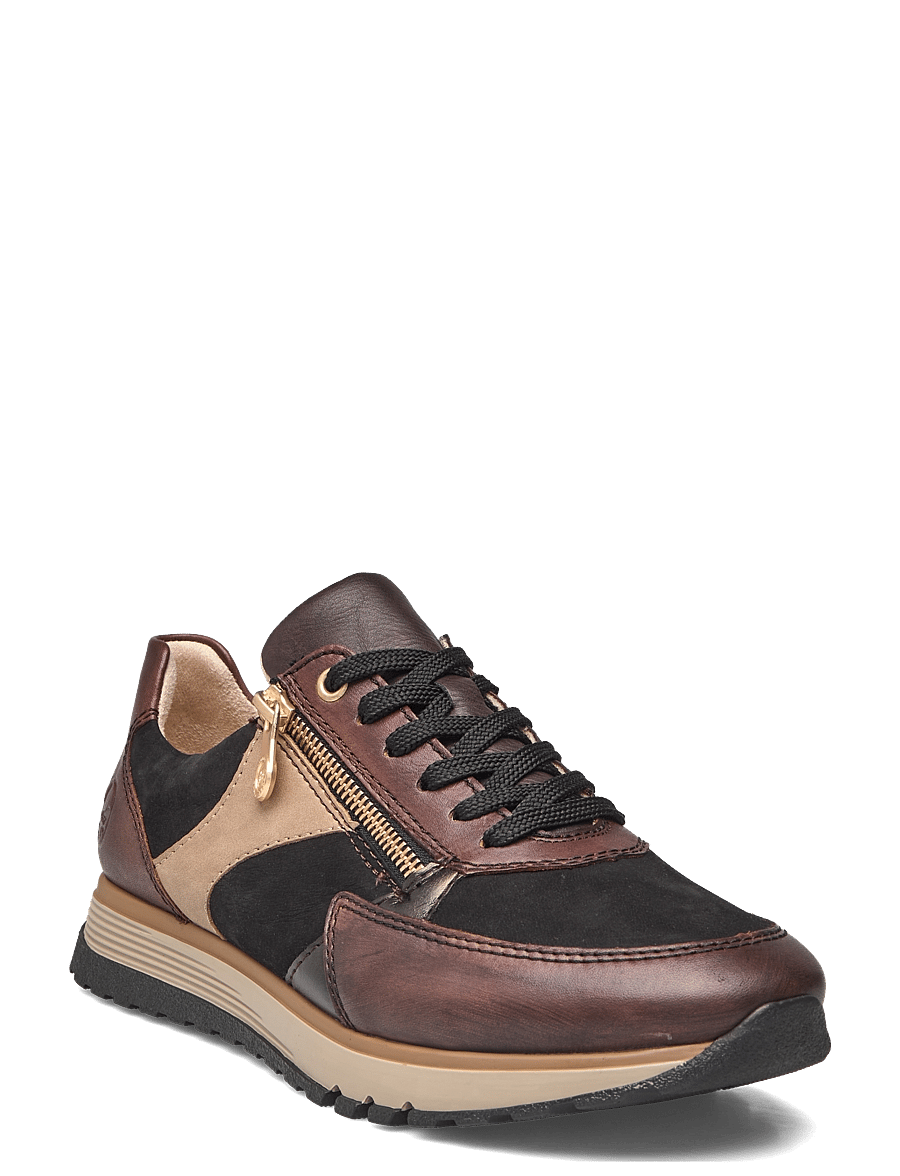 Rieker - 49010-26 - niedrige sneaker - brown combination - 0