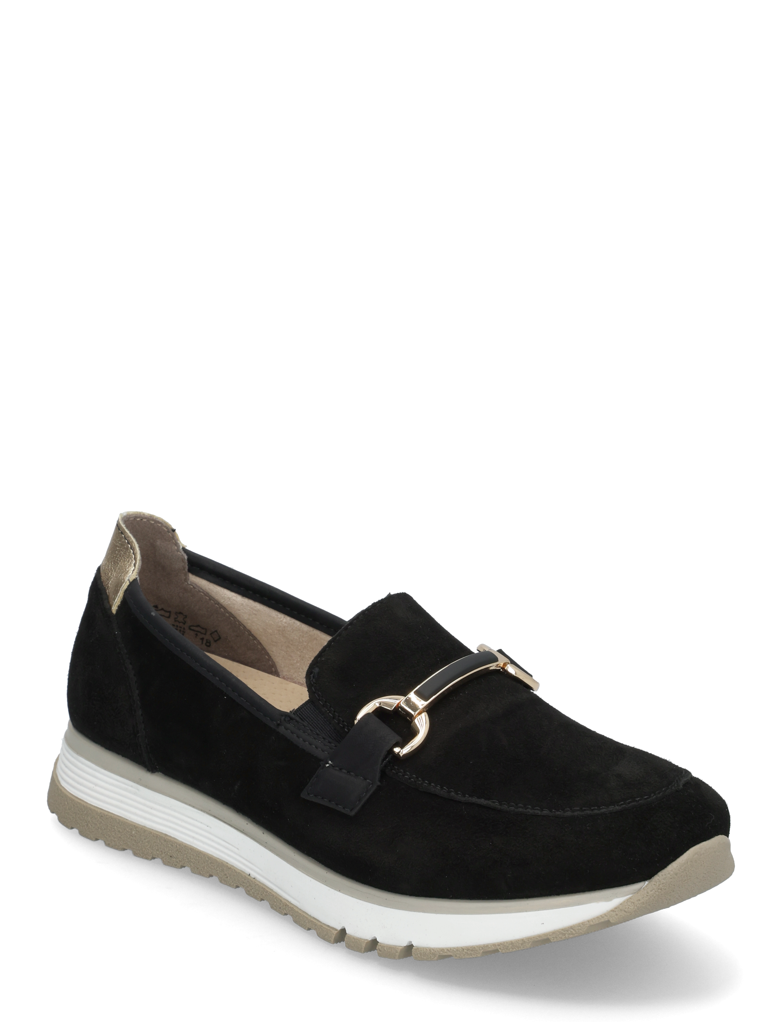 Rieker Ladies Sko, 37, Black, Sneakers > Sneakers Med Lav Top, Dame