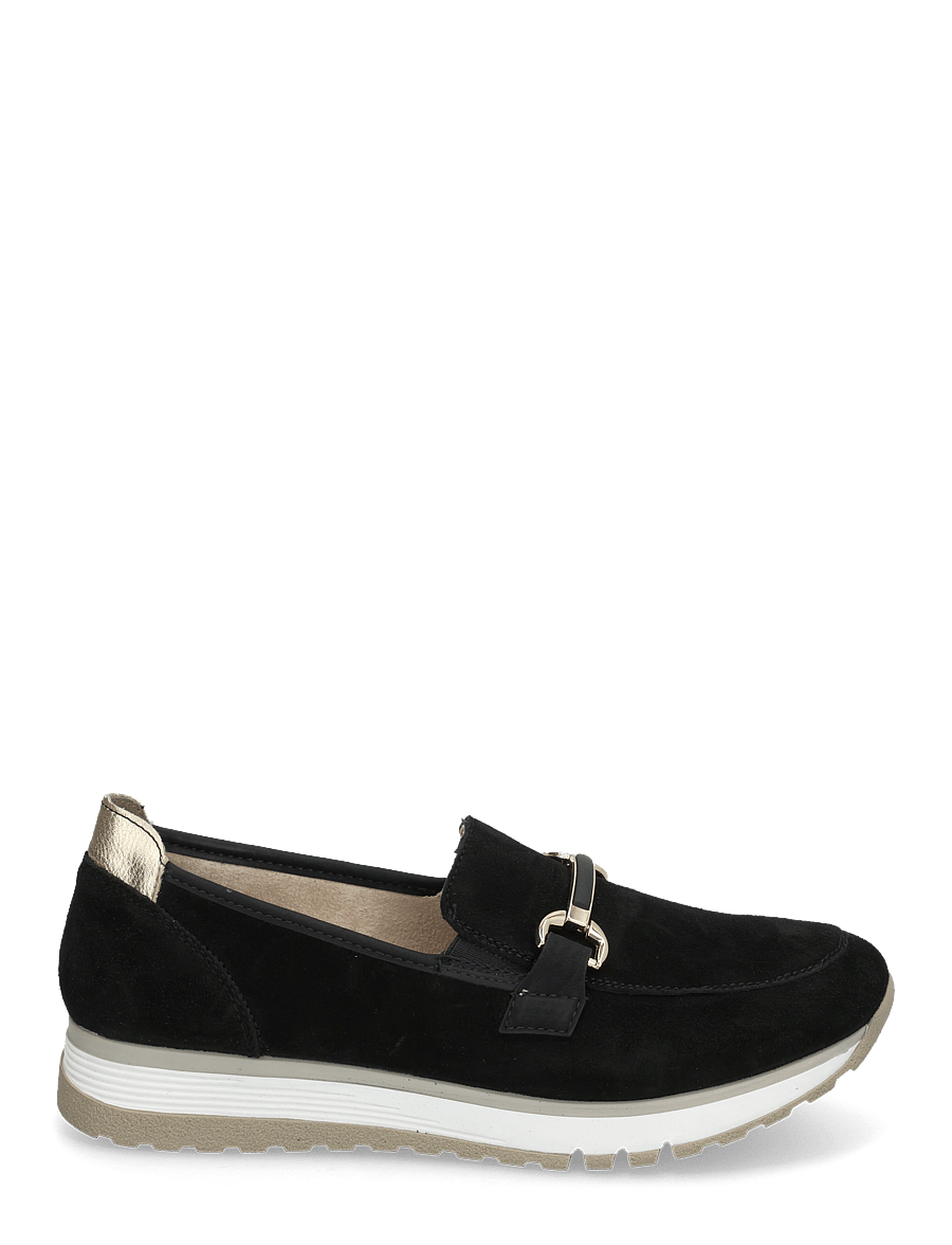 Rieker - Rieker Ladies shoes 49042-00 Black - low top sneakers - black - 1