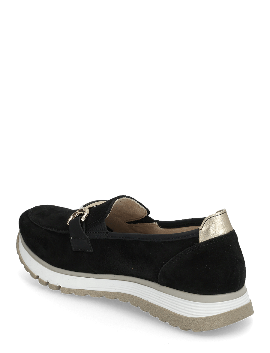 Rieker - Rieker Ladies shoes 49042-00 Black - low top sneakers - black - 2