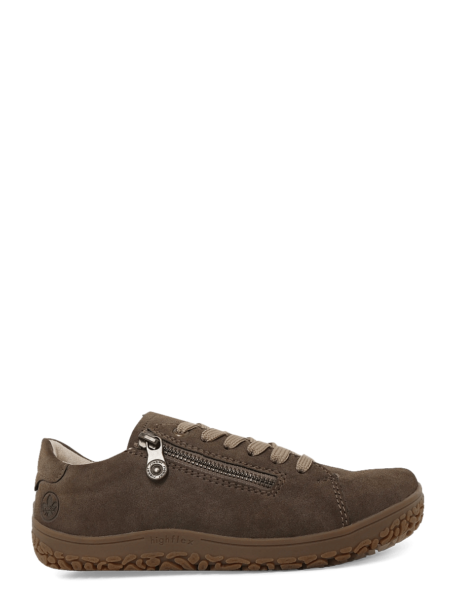 Rieker - Rieker Ladies shoes 52301-68 Yellow - låga sneakers - brown - 2