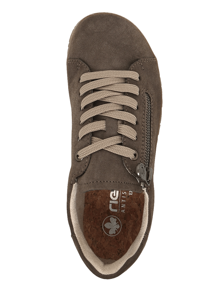 Rieker - Rieker Ladies shoes 52301-68 Yellow - låga sneakers - brown - 3