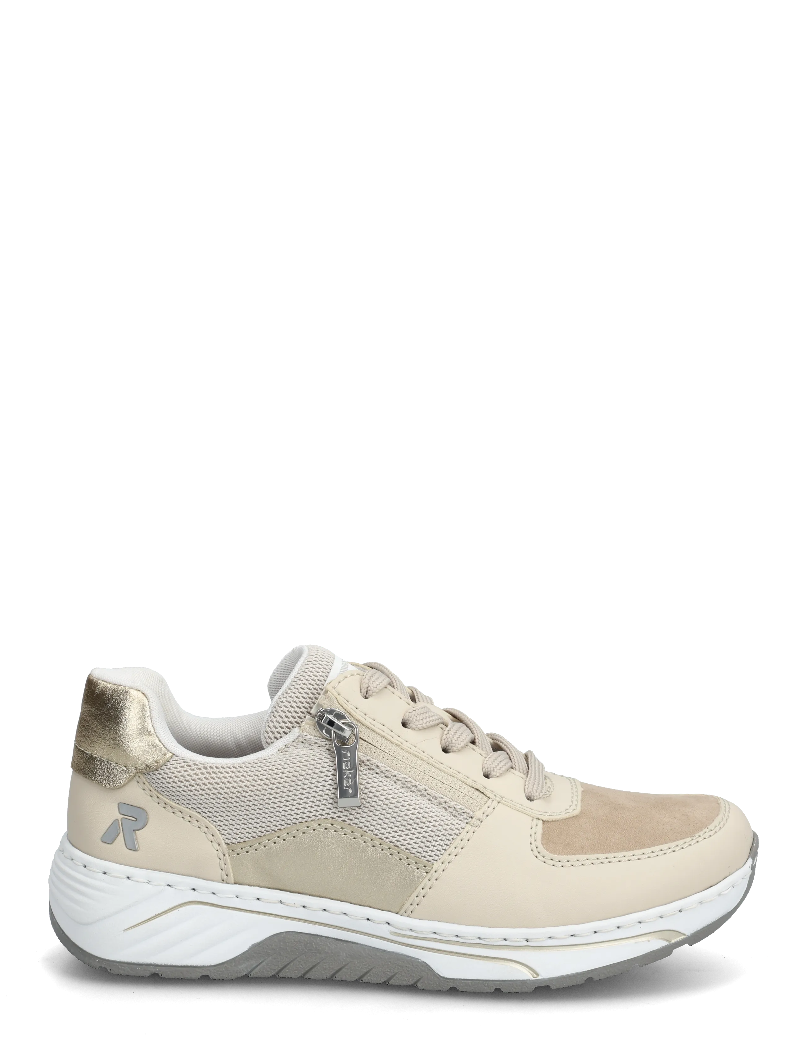 Rieker - 53101-60 - niedrige sneaker - beige - 1