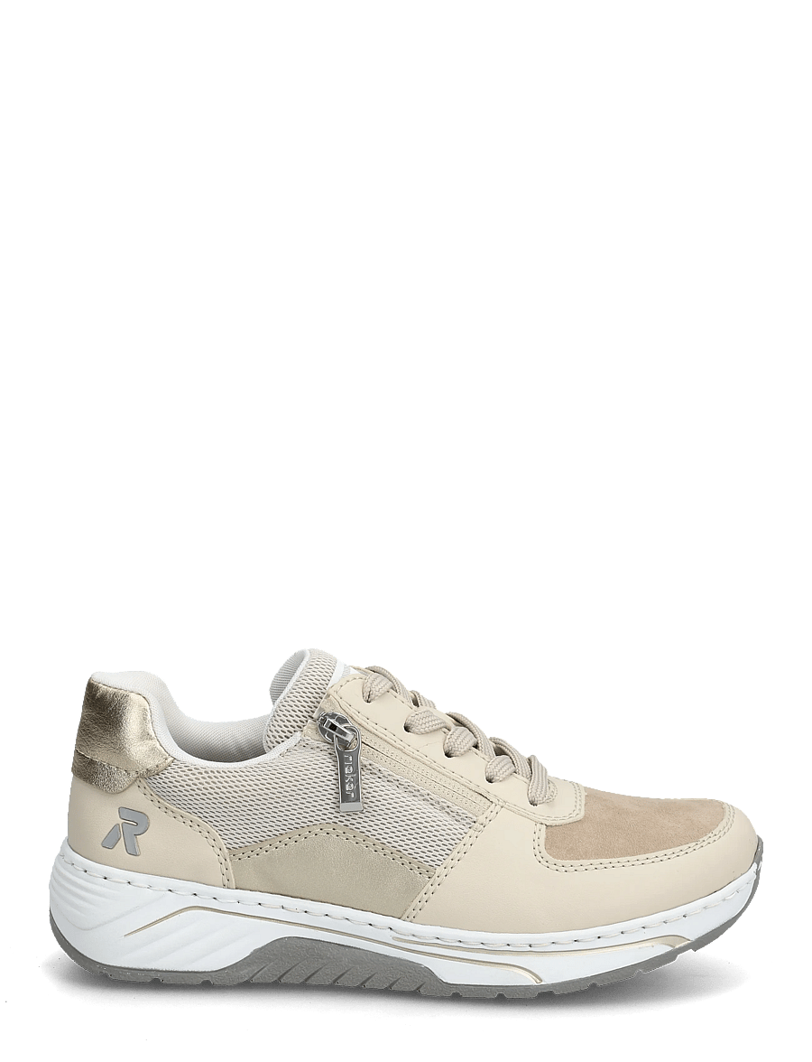 Rieker - 53101-60 - lave sneakers - beige - 1
