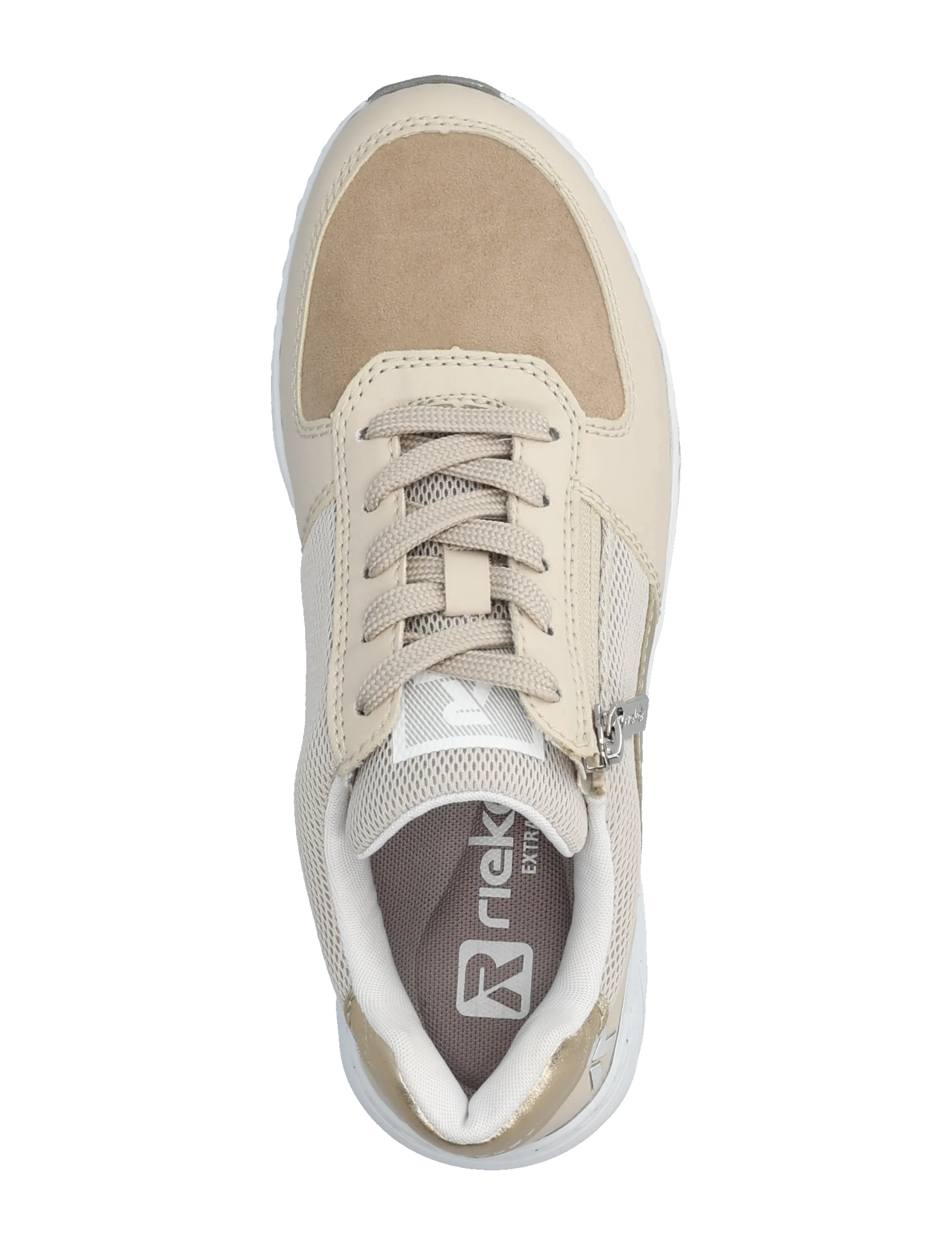 Rieker - 53101-60 - niedrige sneaker - beige - 3