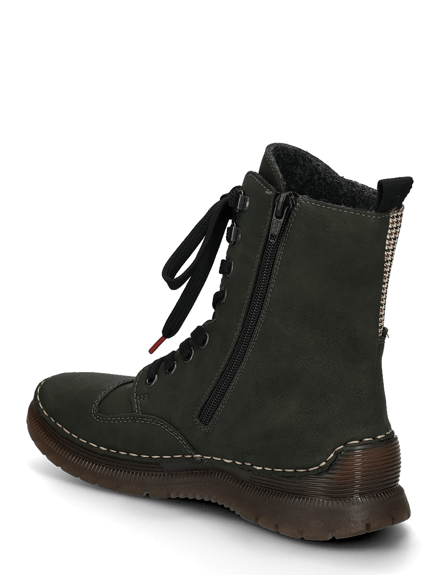 Rieker - 53601-54 - flade ankelstøvler - green - 1