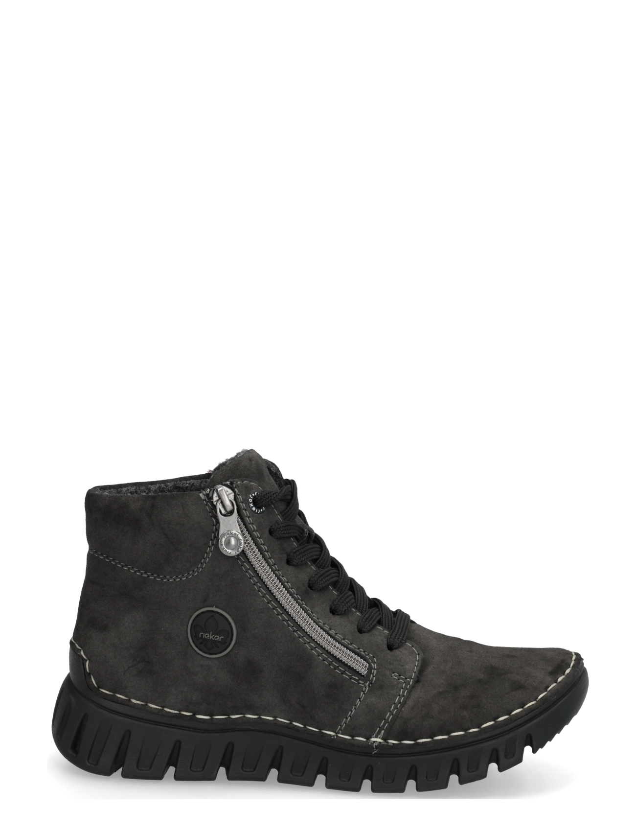 Rieker - 57502-45 - snørestøvler - grey - 1