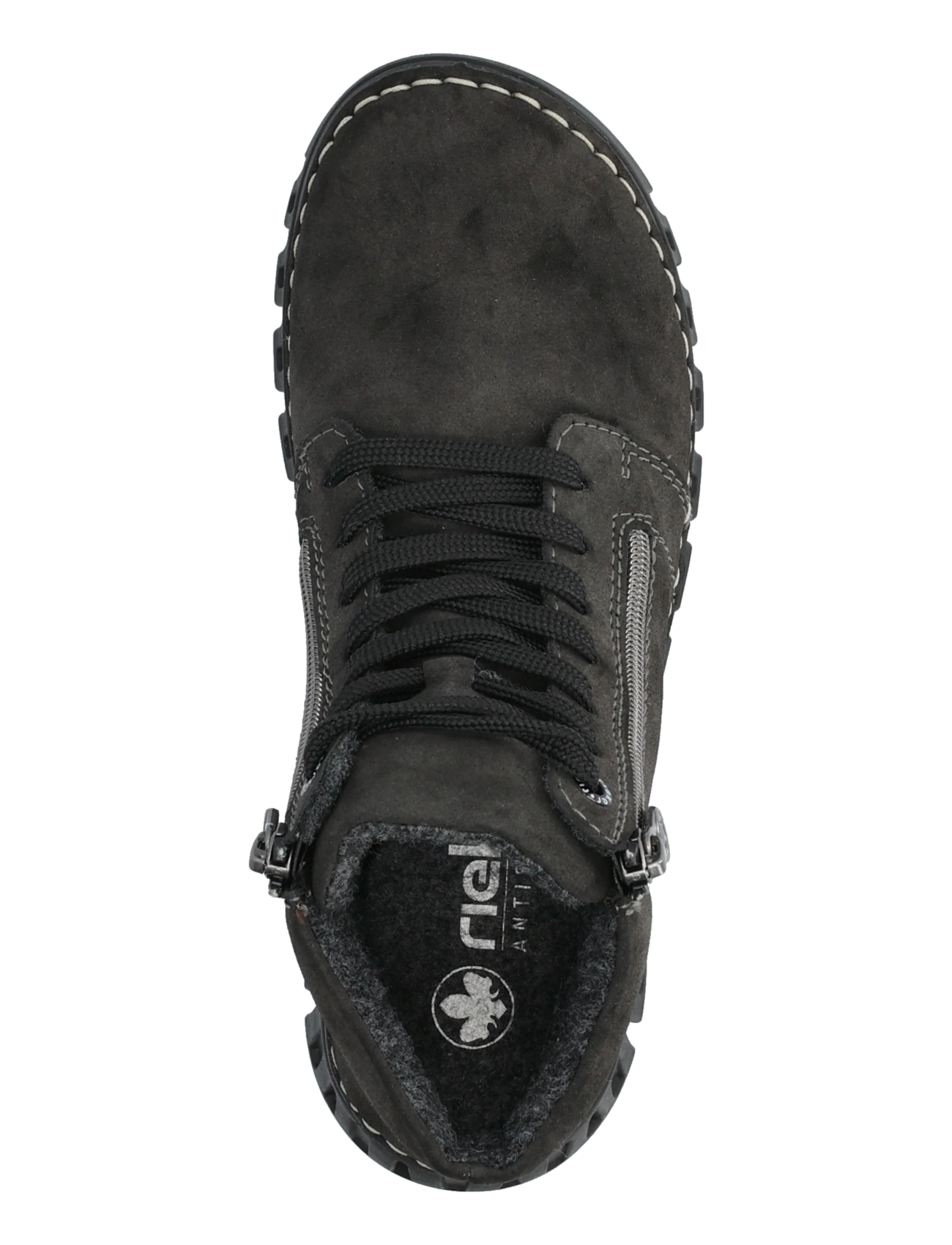 Rieker - 57502-45 - snørestøvler - grey - 2