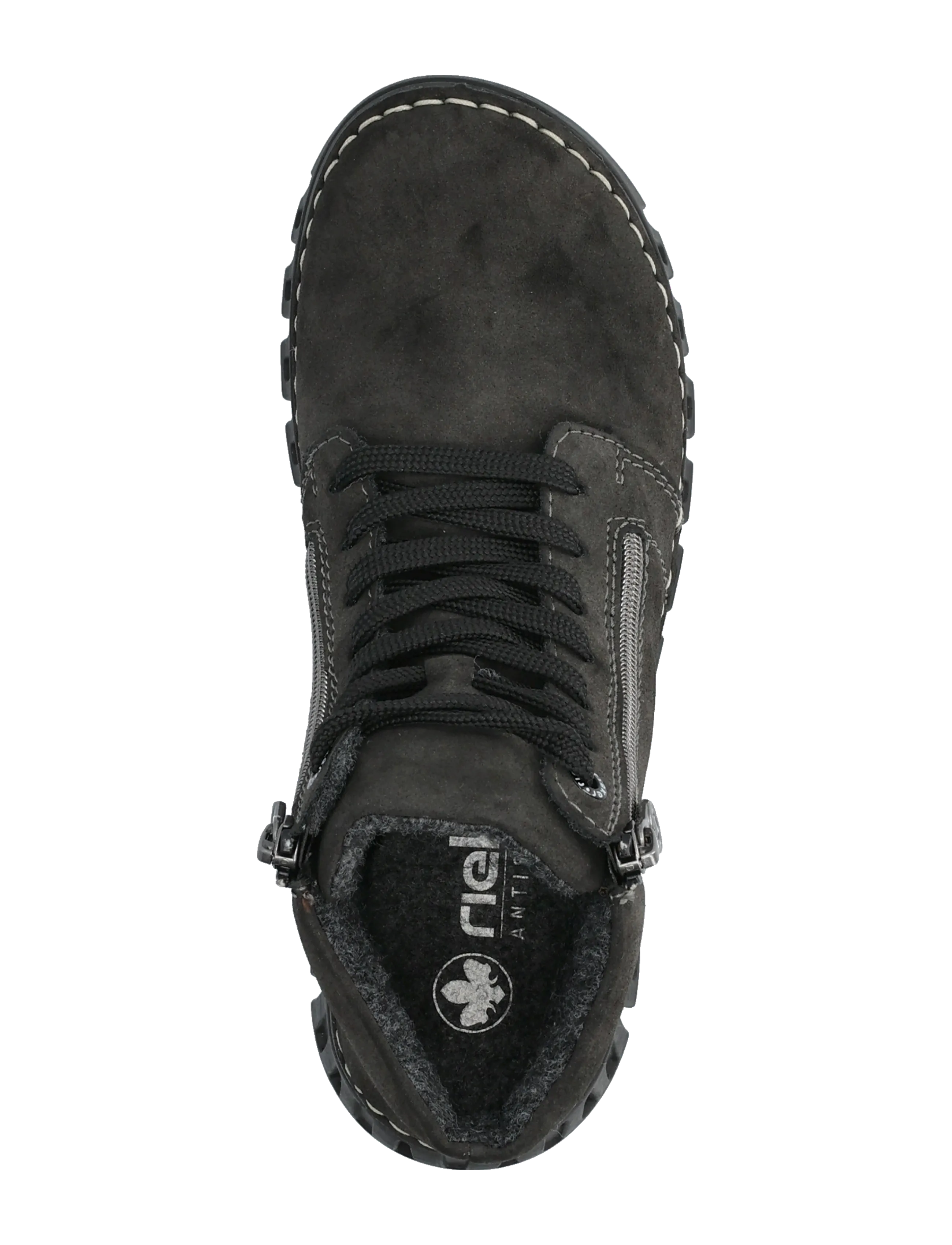 Rieker - 57502-45 - laced boots - grey - 3