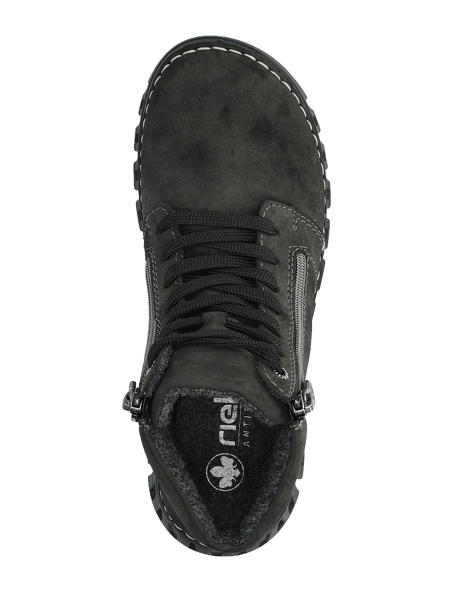 Rieker - 57502-45 - snørestøvler - grey - 3