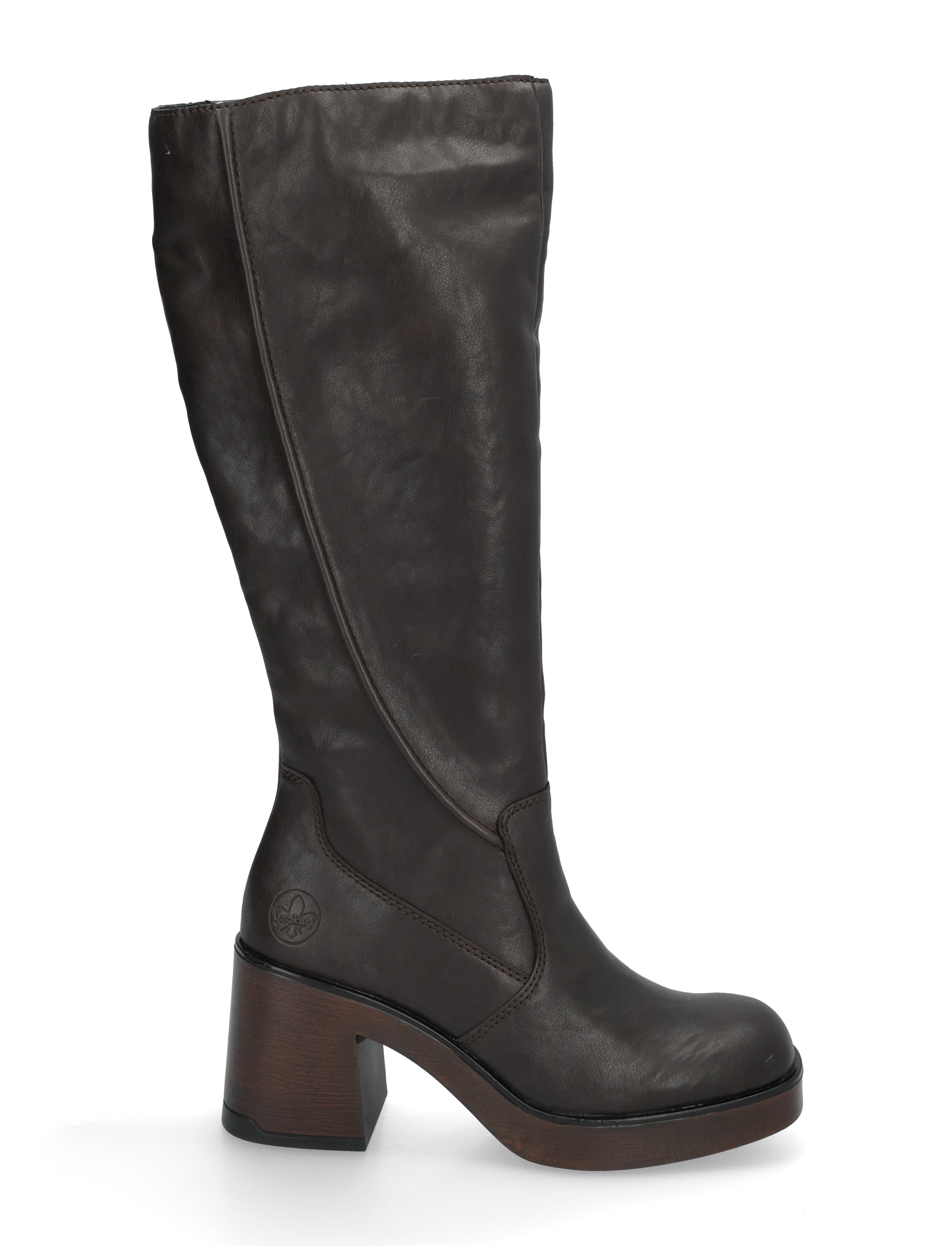 Rieker - 58090-25 - kniehohe stiefel - brown - 2