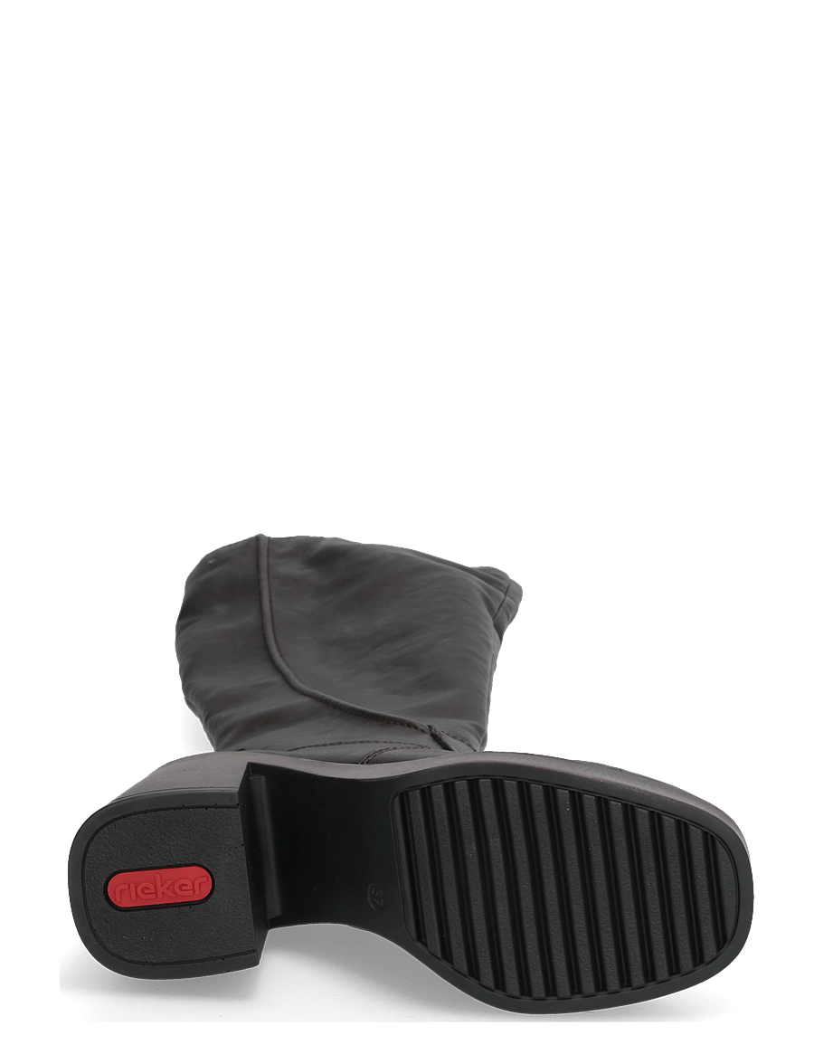 Rieker - 58090-25 - knähöga stövlar - brown - 4