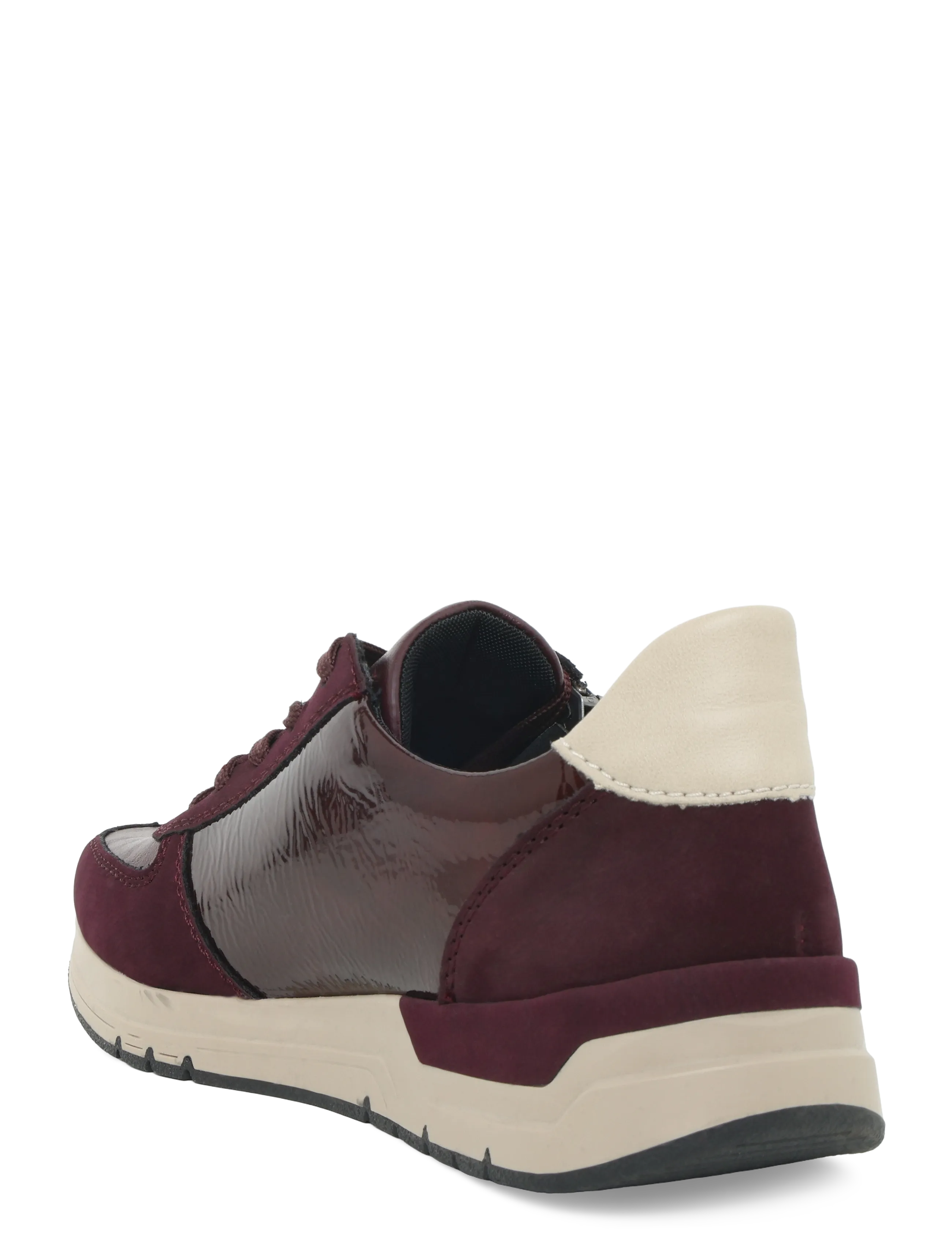 Rieker - Rieker Ladies shoes 58902-35 Red combination - lave sneakers - red - 1