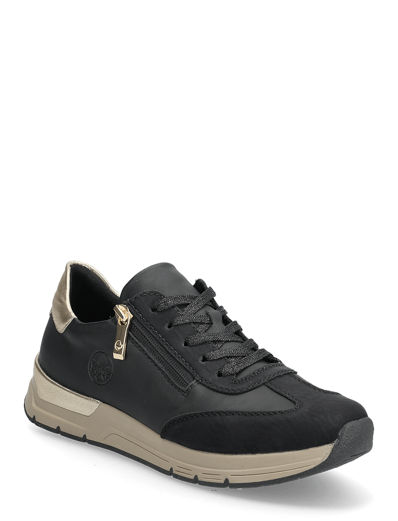 Rieker - 58923 - matalavartiset tennarit - black - 0