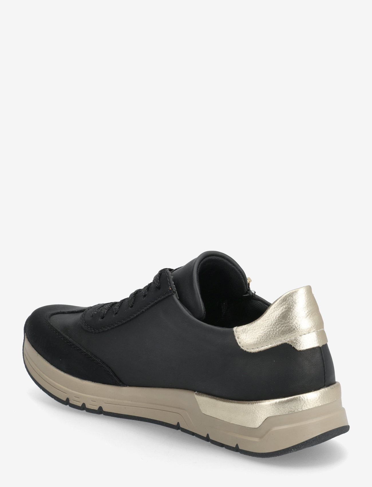 Rieker - 58923 - matalavartiset tennarit - black - 2
