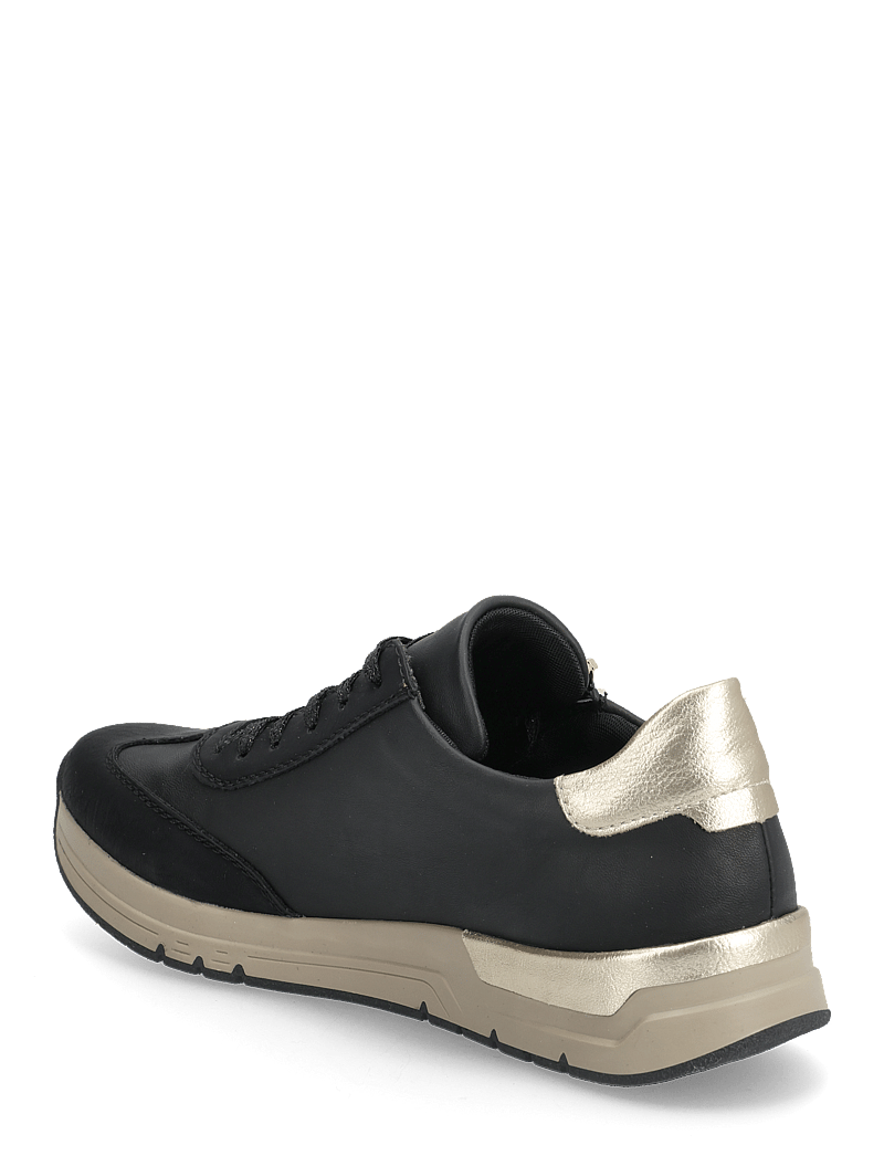 Rieker - 58923 - matalavartiset tennarit - black - 2