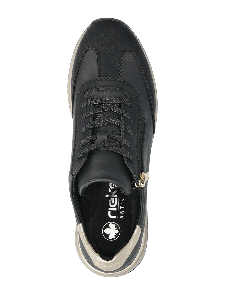 Rieker - 58923 - lave sneakers - black - 3