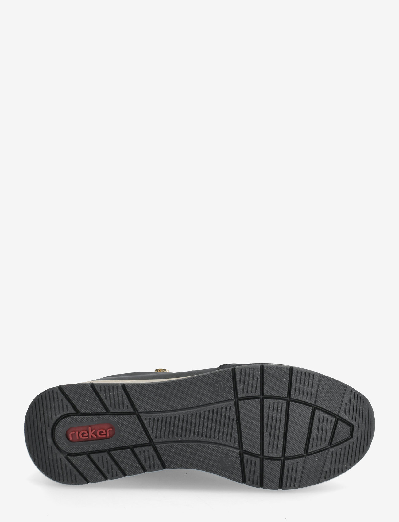 Rieker - 58923 - matalavartiset tennarit - black - 4