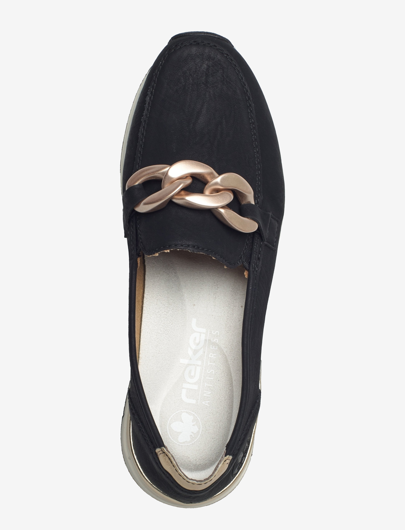 Rieker - Rieker ladies shoes 58944-60 beige - modetrender - black - 3