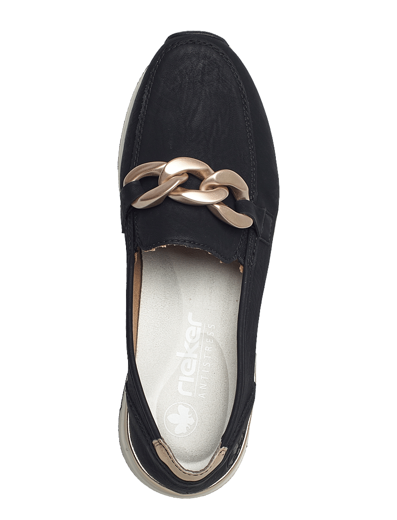 Rieker - Rieker ladies shoes 58944-00 black - vinsældir í tísku - black - 3