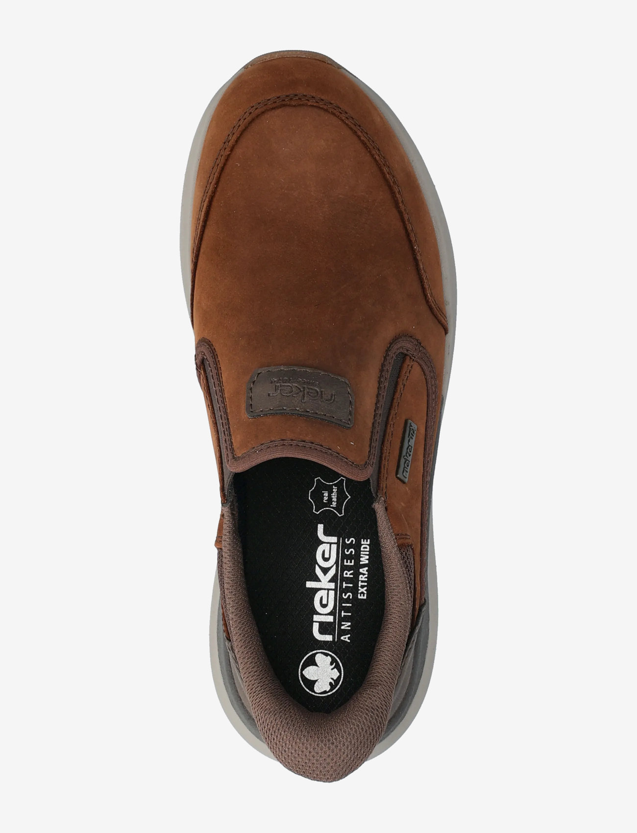 Rieker - 6052 - slip on sneakers - brown - 3