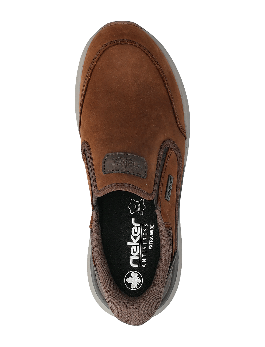 Rieker - 6052 - slip-on sneakers - brown - 3