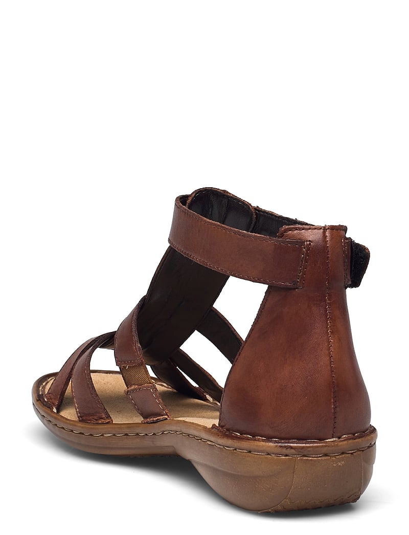 Rieker - 60860-24 - płaskie sandały - brown - 2