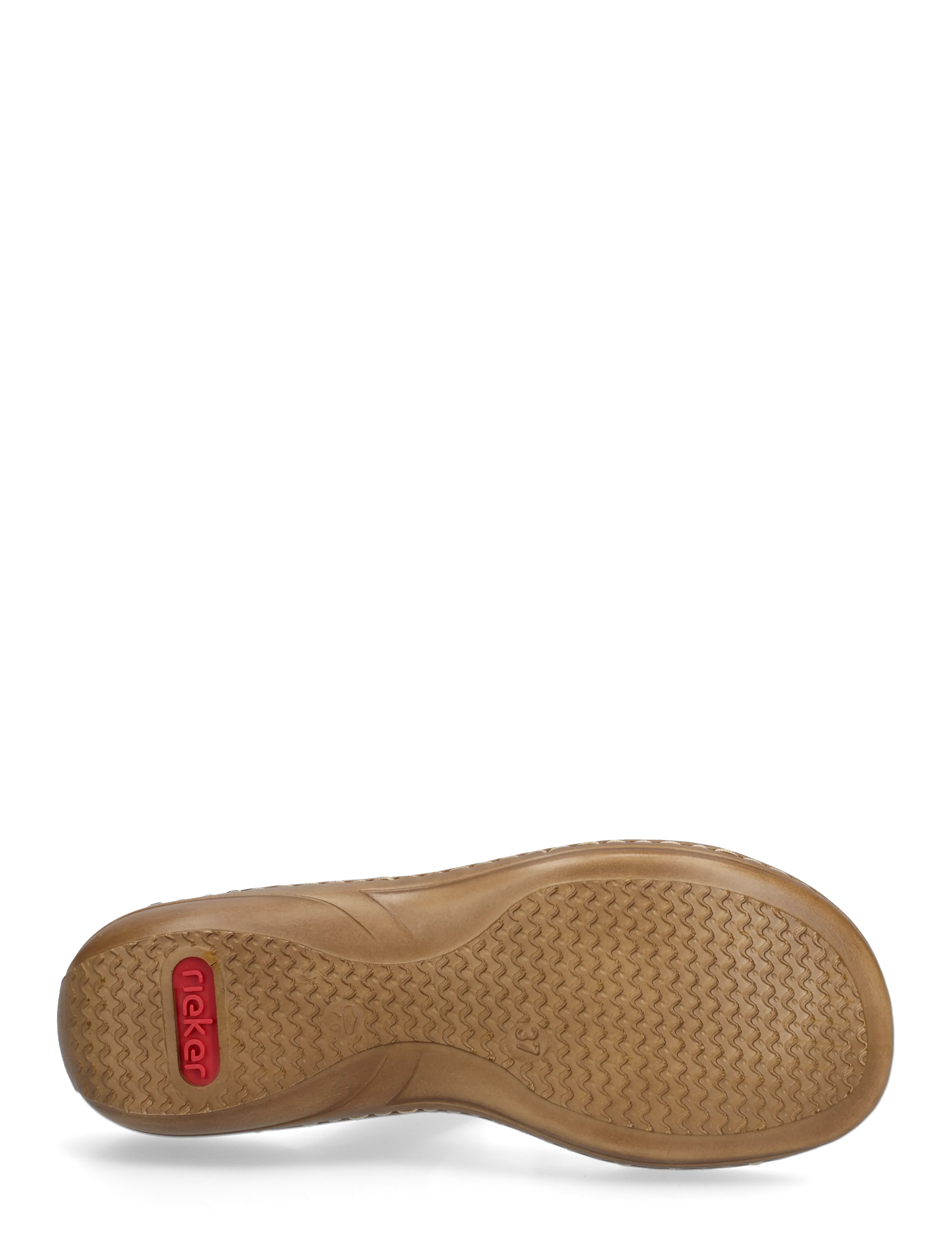 Rieker - 608K2-40 - platta sandaler - grey - 4