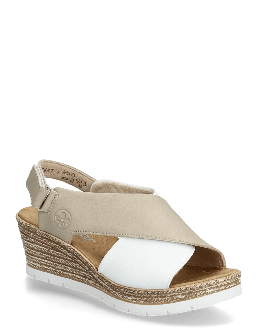 Rieker - 61975-62 - kontsaga espadrillid - beige - 0