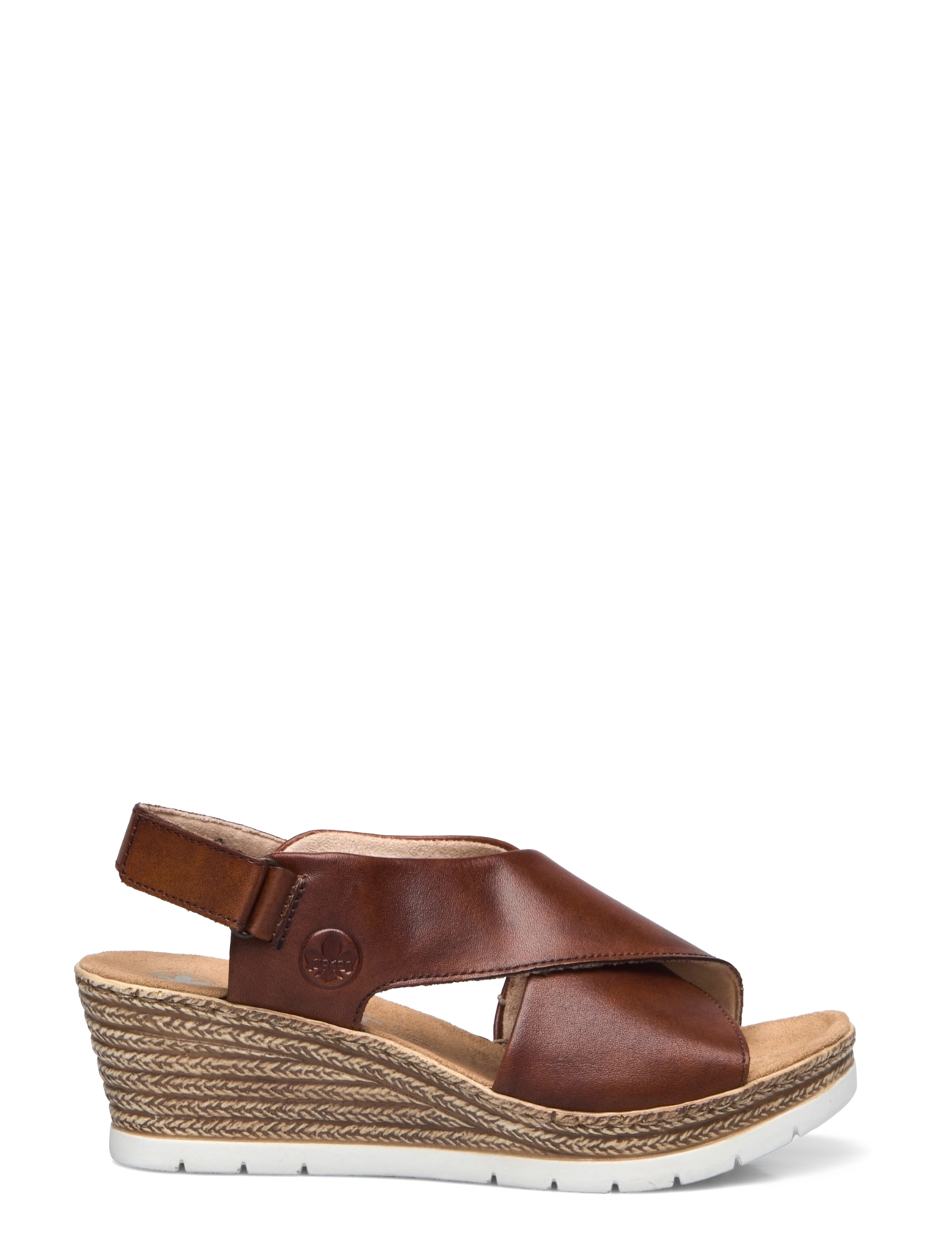 Rieker - 61975-62 - espadrilles mit absatz - brown - 1