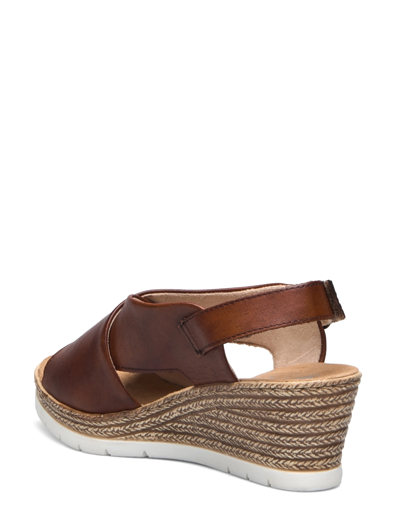 Rieker - 61975-62 - espadrilles mit absatz - brown - 2