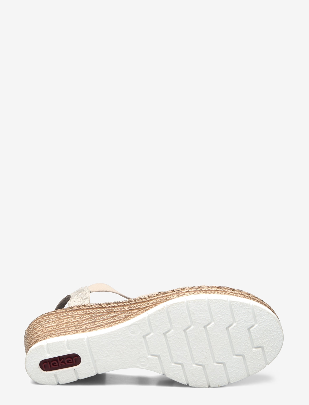 Rieker - Rieker Ladies' sandals 619B2-60 Beige - beige - 4