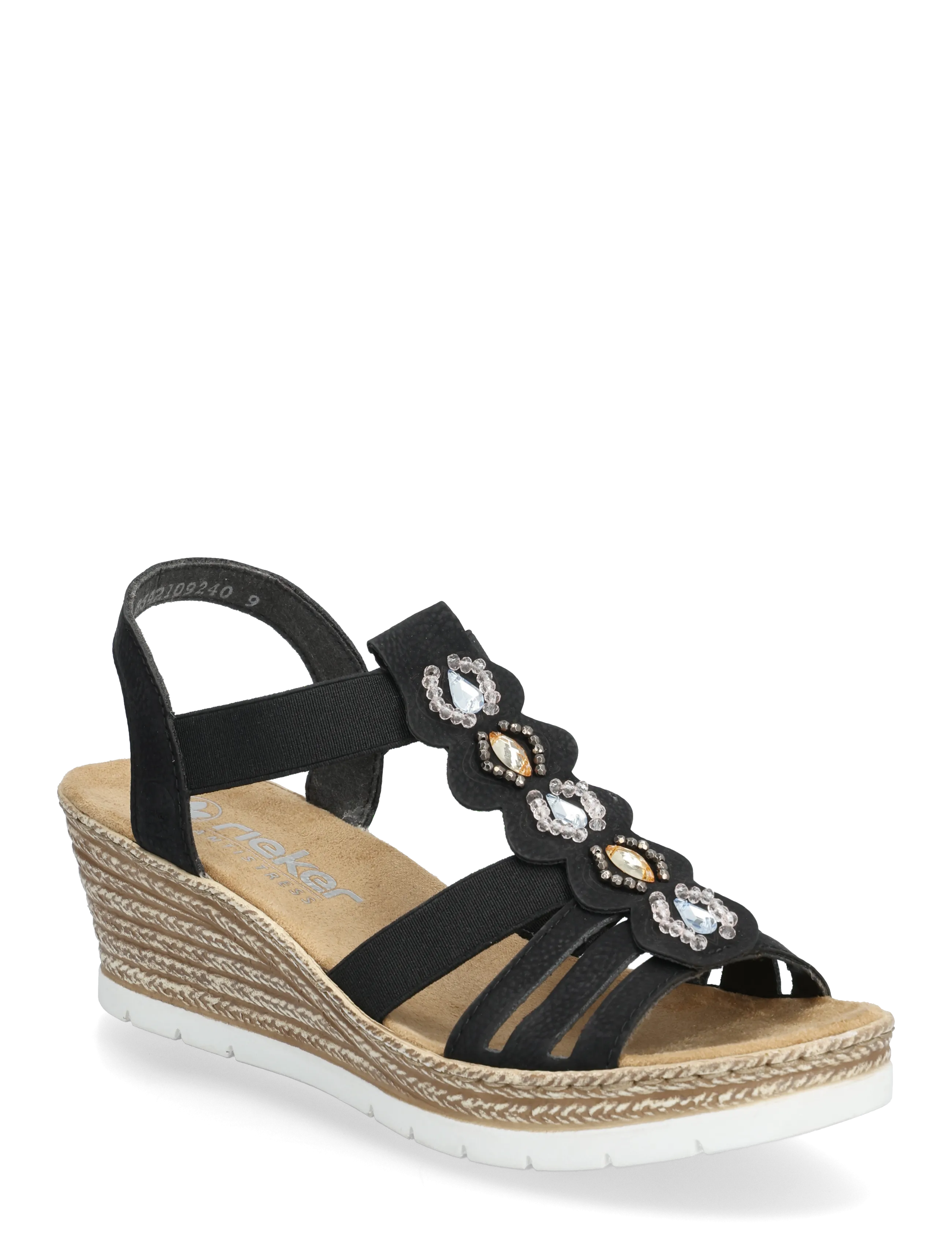 Rieker 619B2-60 - Absatzschuhe - BLACK / black