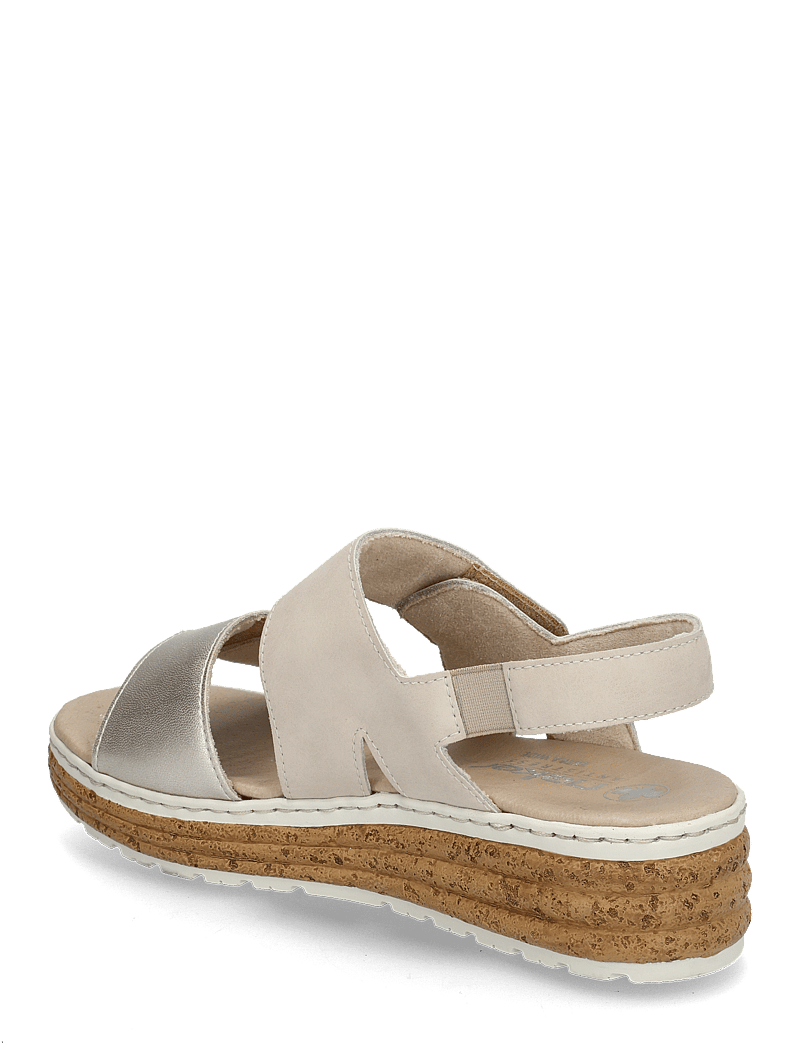 Rieker - 62761-90 - kontsata sandaalid - gold - 2