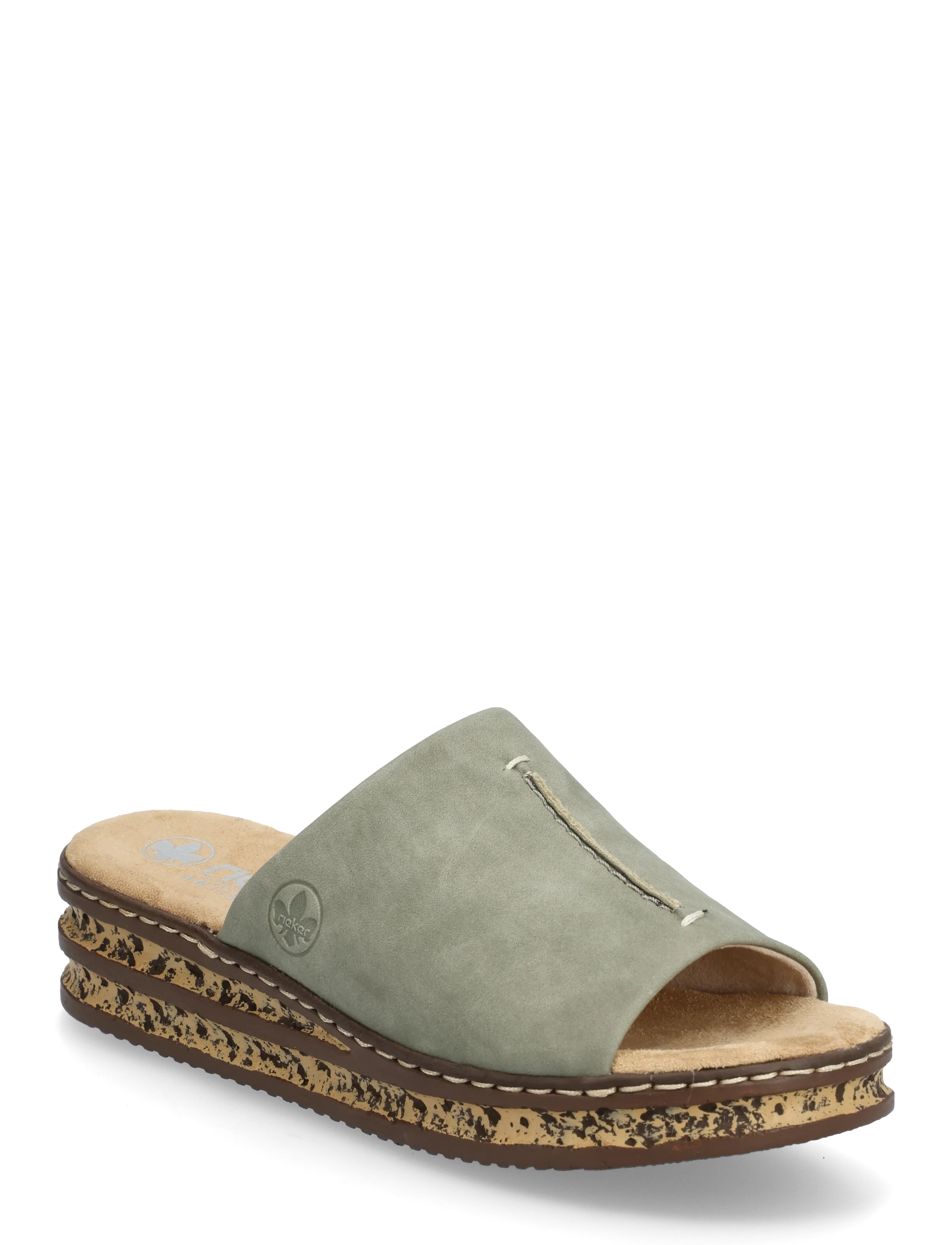 Rieker Rieker Ladies' Sandals 62905-53 Green, 40, Green, Sandals > Platform Sandals, Dame