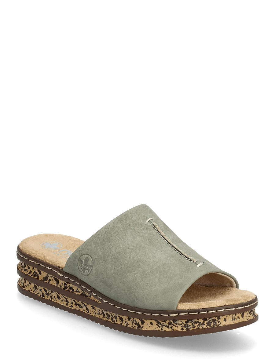 Rieker - Rieker Ladies' sandals 62905-53 Green - plateau-sandalen - green - 0
