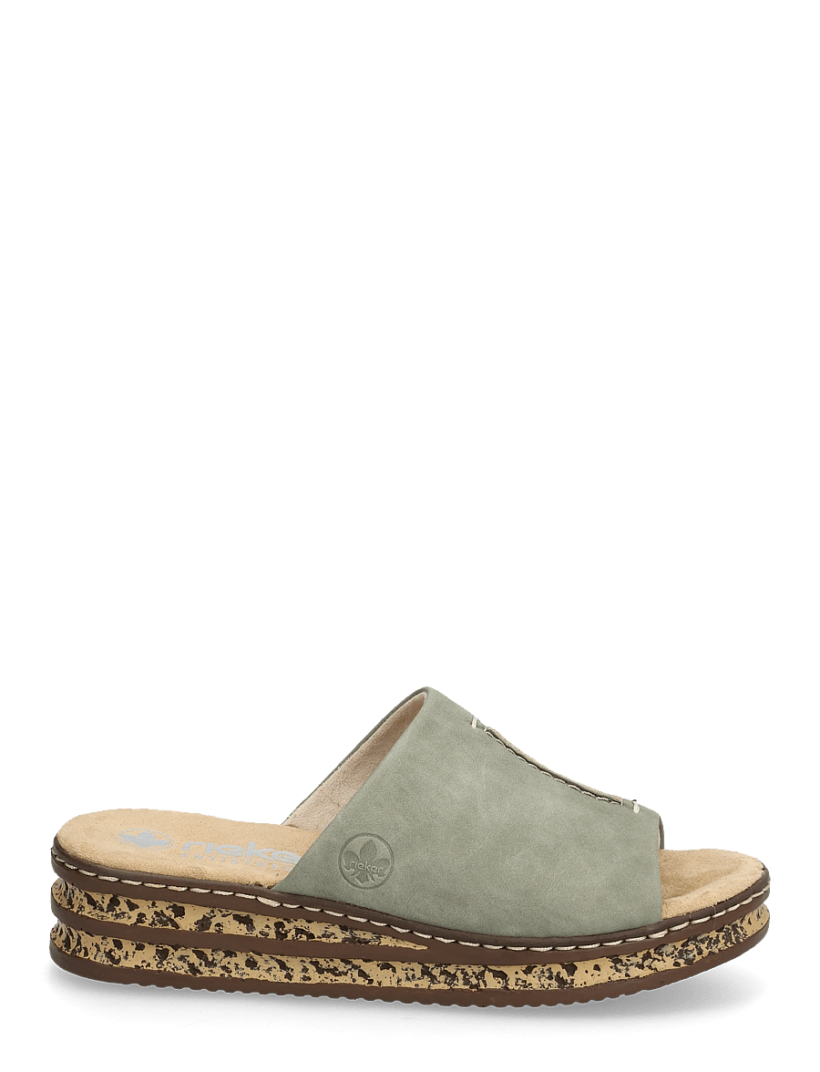 Rieker - Rieker Ladies' sandals 62905-53 Green - plateau-sandalen - green - 1
