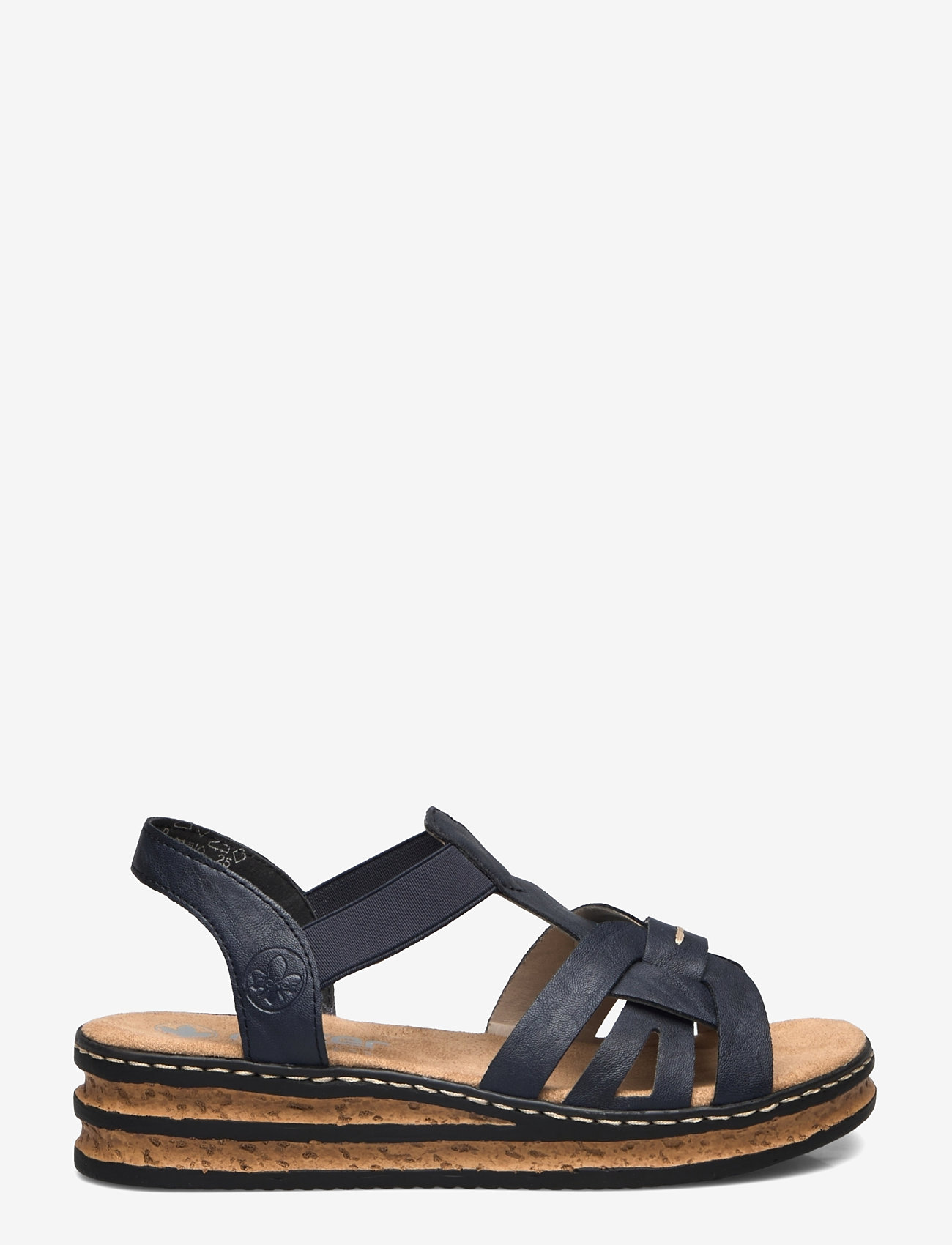 Rieker - Rieker Ladies' sandals 62918-22 brown - blue - 1