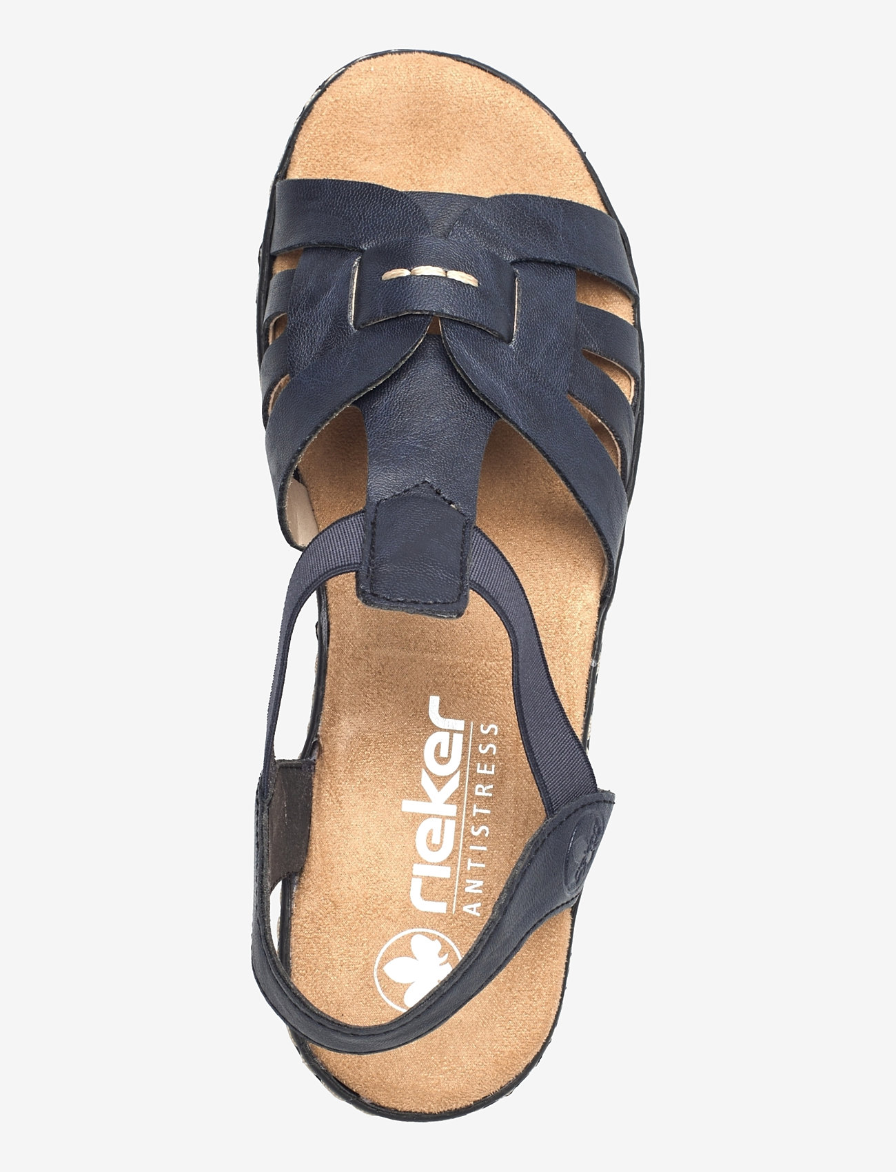 Rieker - Rieker Ladies' sandals 62918-22 brown - blue - 3