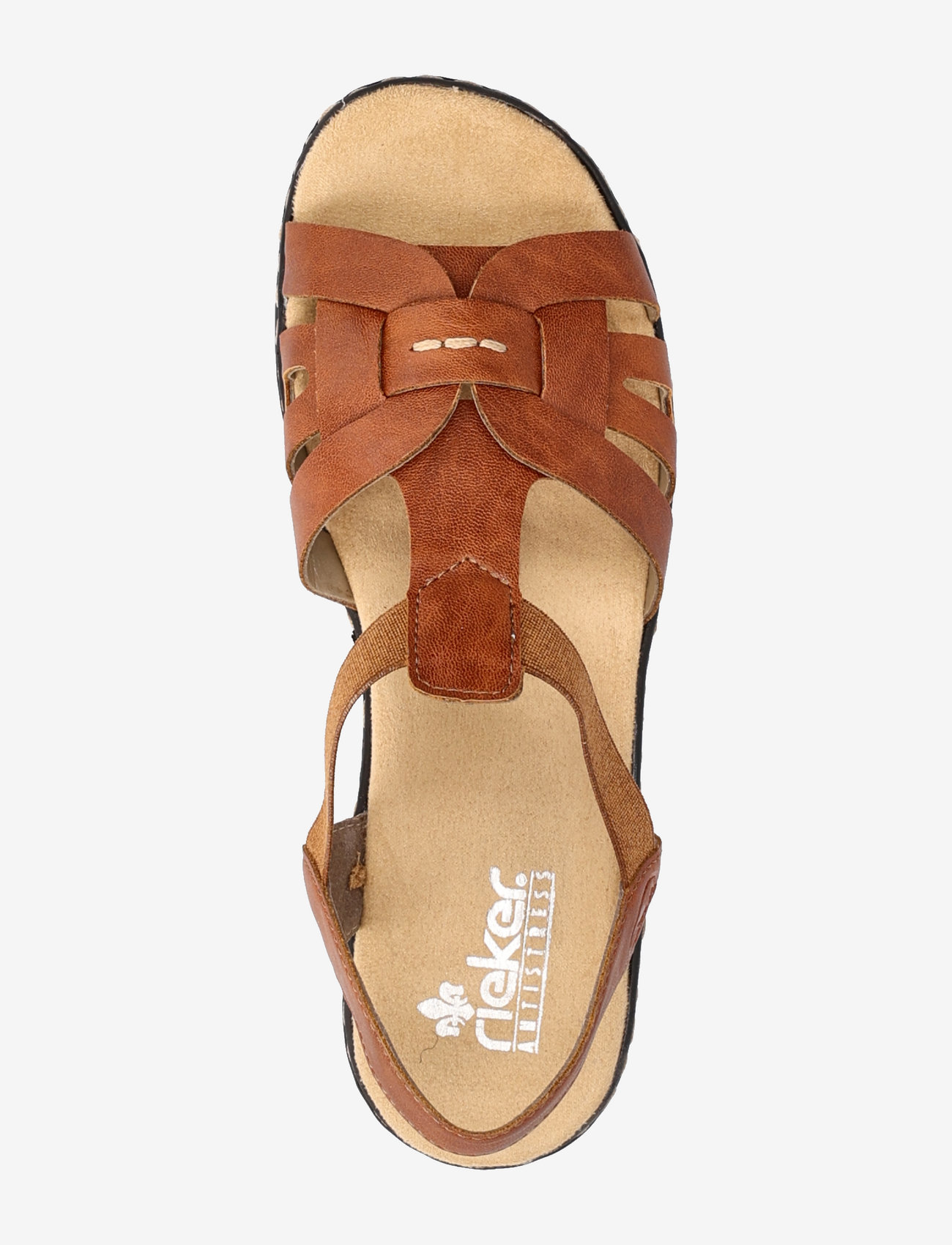 Rieker - Rieker Ladies' sandals 62918-22 brown - platformsandaler - brown - 3