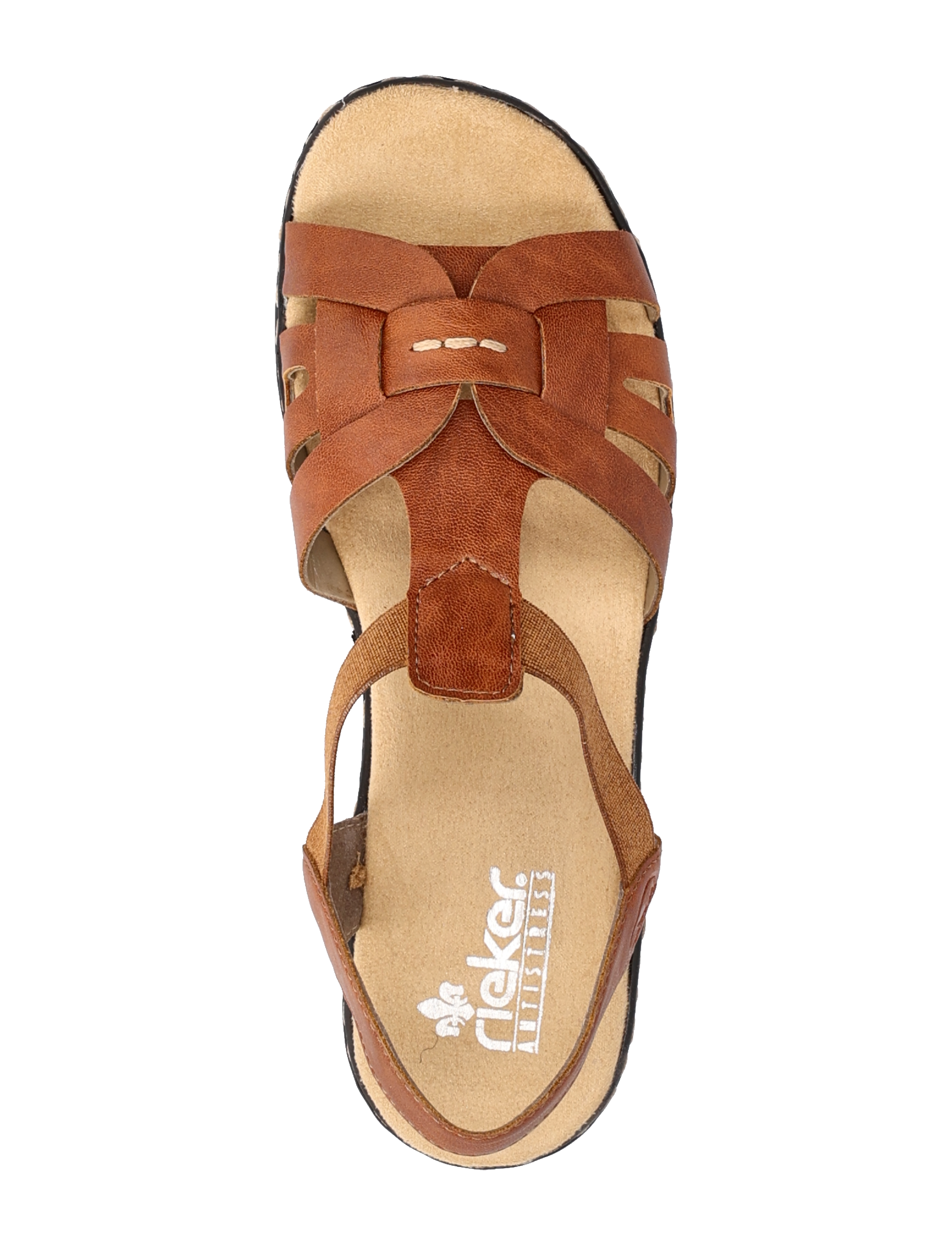 Rieker - 62918-14 - plateau-sandalen - brown - 3