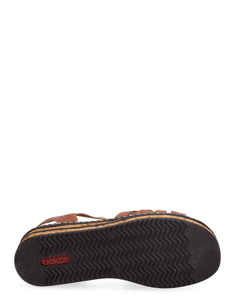 Rieker - 62918-14 - plateau-sandalen - brown - 4