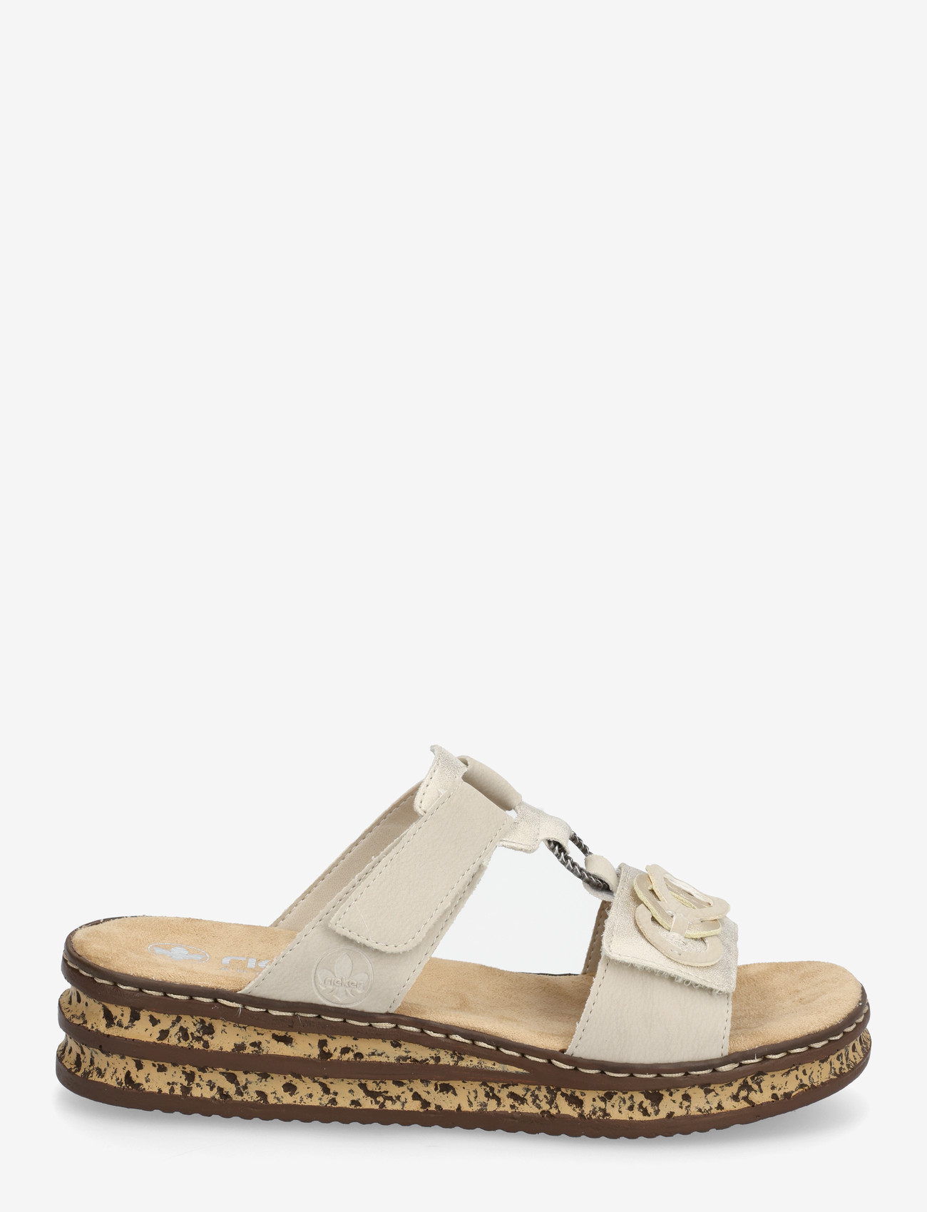Rieker - 62936-60 - platform sandals - beige - 1