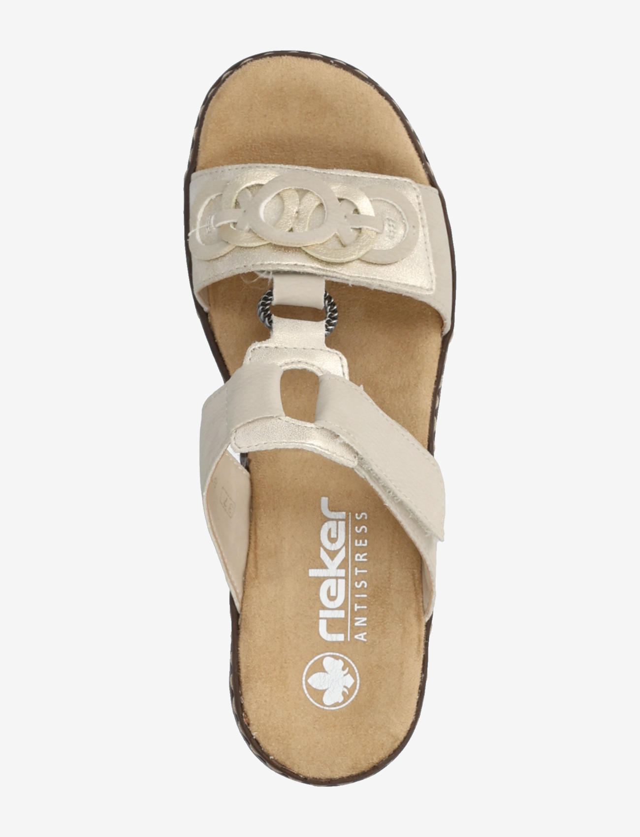 Rieker - 62936-60 - platform sandals - beige - 3