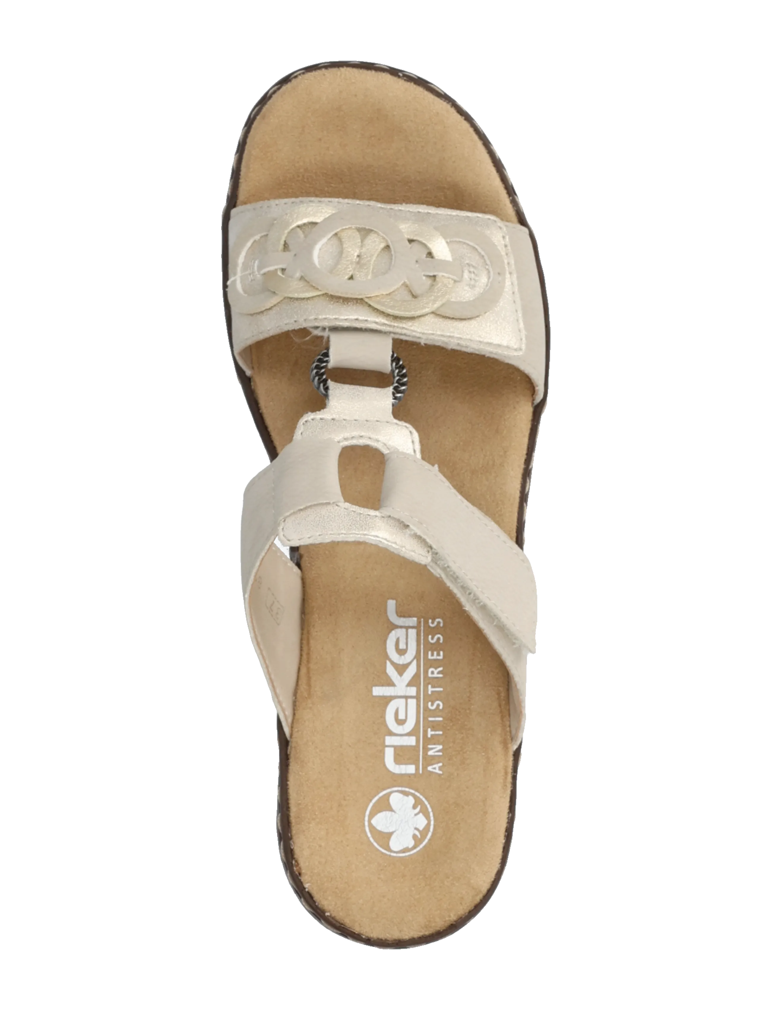 Rieker - 62936-60 - platform sandals - beige - 3