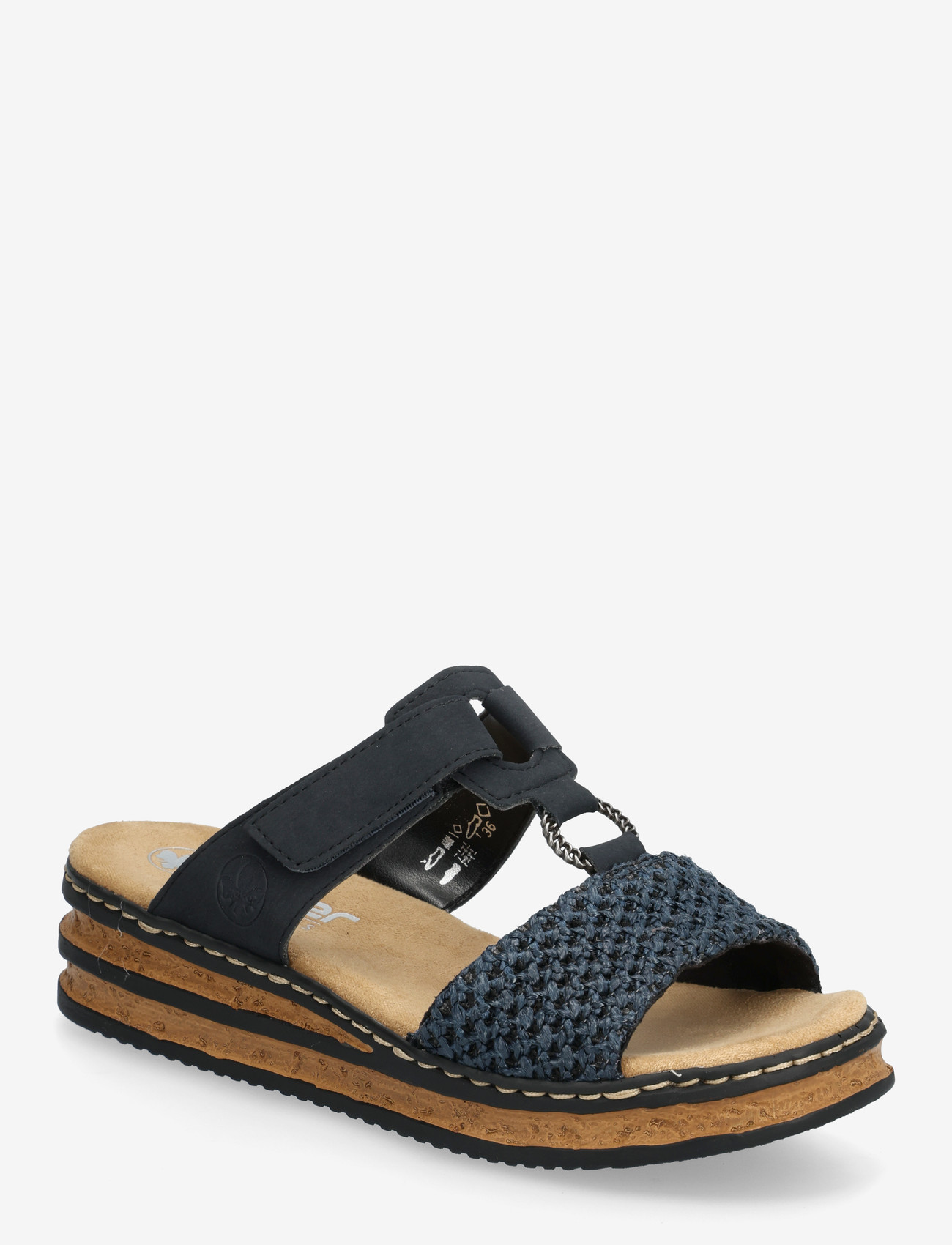 Rieker - 62943-14 - plateau-sandalen - blue - 0
