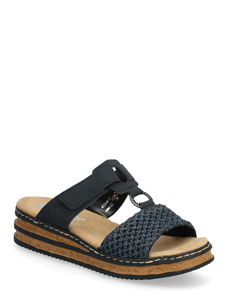 Rieker - 62943-14 - platåsandaler - blue - 0