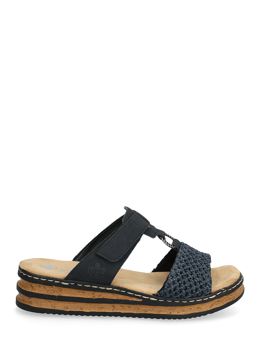 Rieker - 62943-14 - platåsandaler - blue - 1