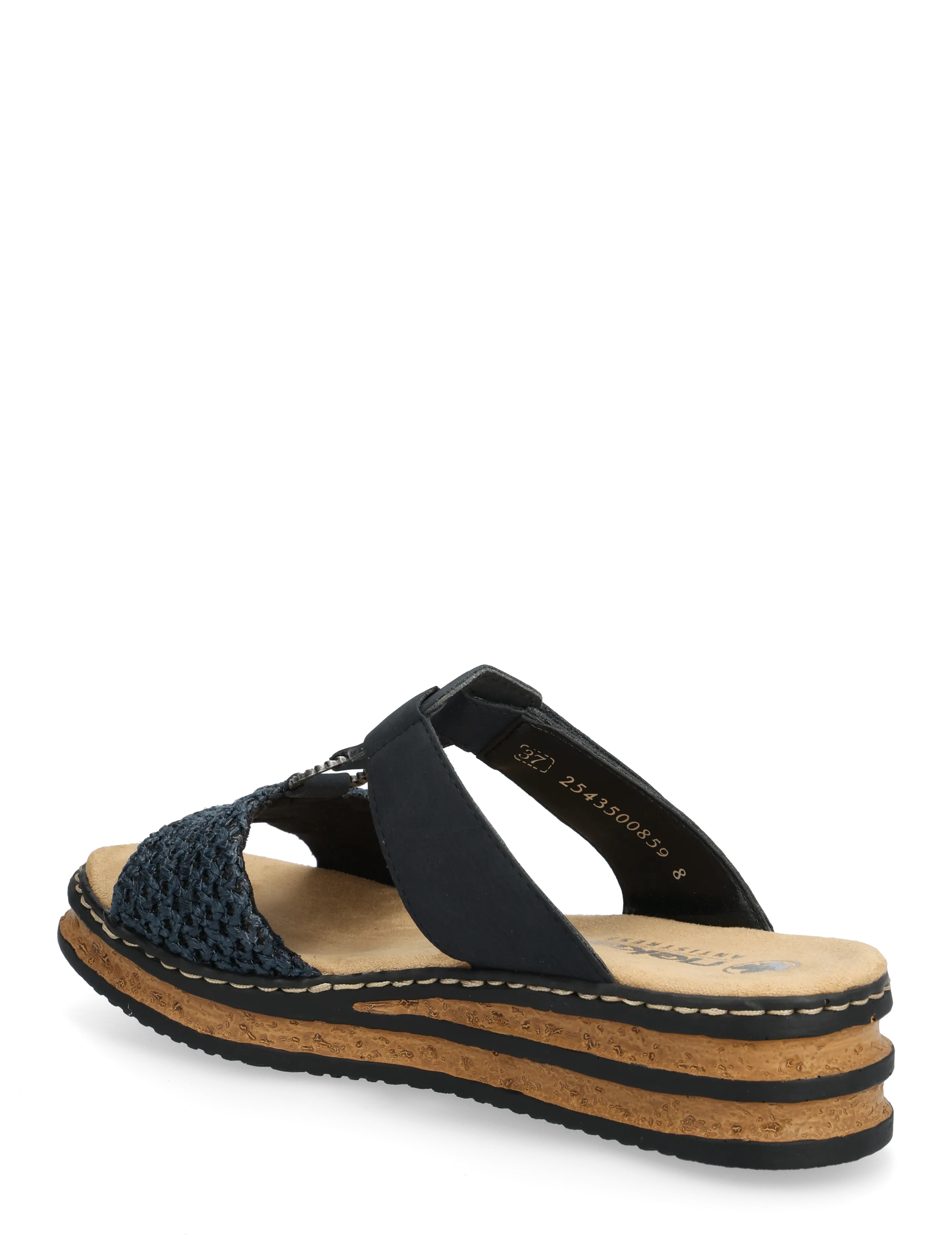 Rieker - 62943-14 - plateau-sandalen - blue - 2