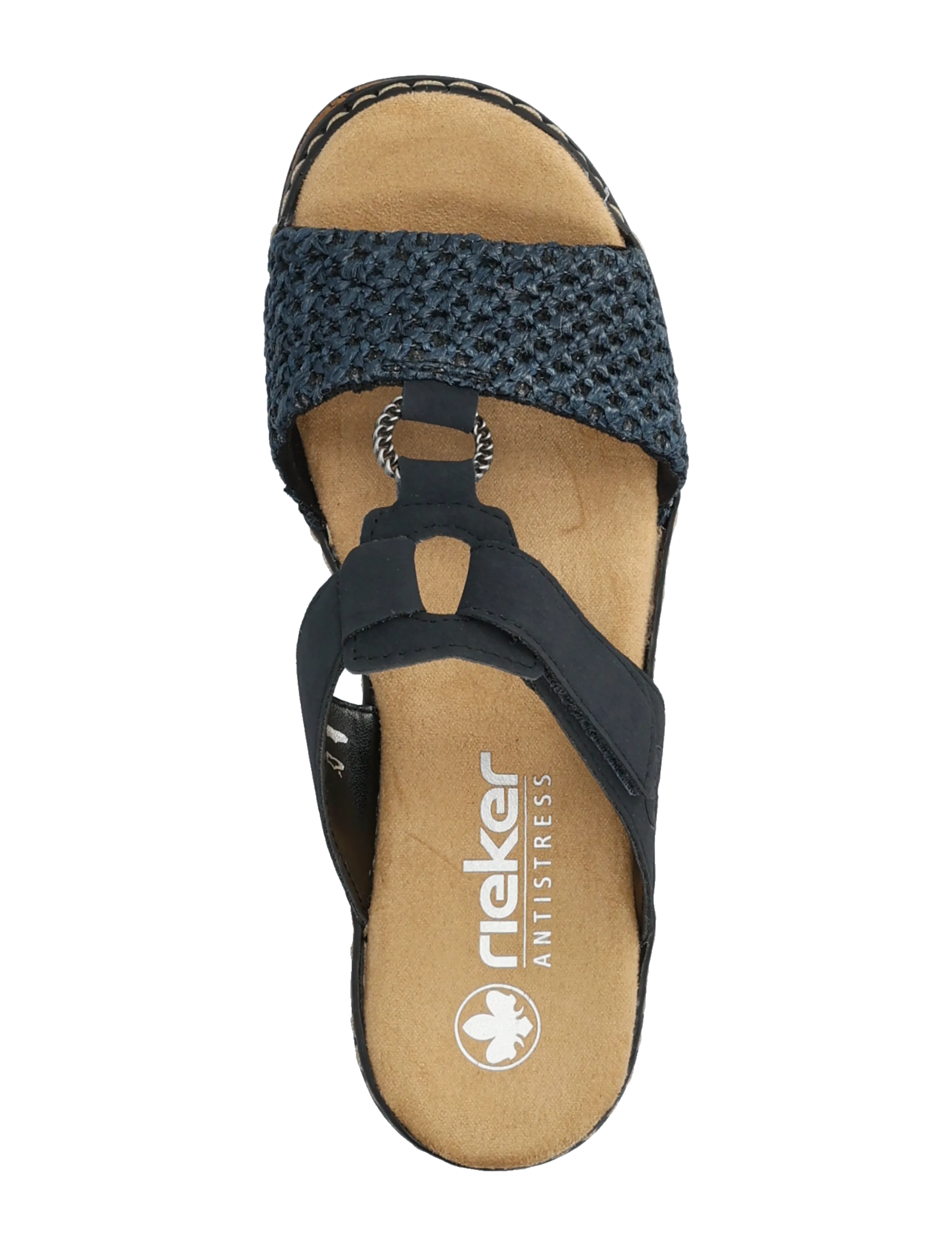 Rieker - 62943-14 - plateau-sandalen - blue - 3